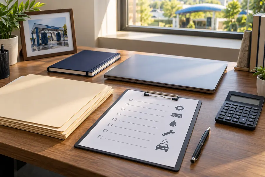 Illustrative document-preparation workspace